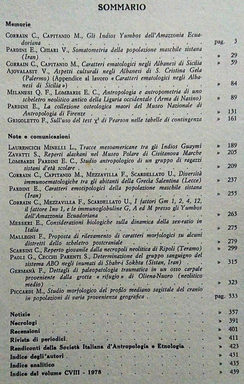 Archivio per l'antropologia e la etnologia fondato da Paolo Mantegazza. … | Immagine Gallery 2