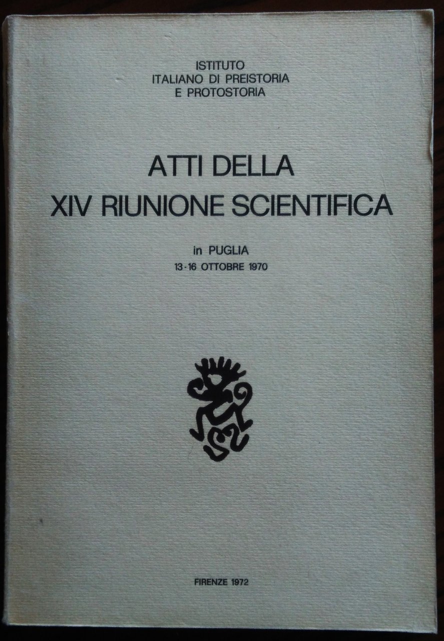 Atti della XIV riunione scientifica in Puglia 13-16 ottobre 1970