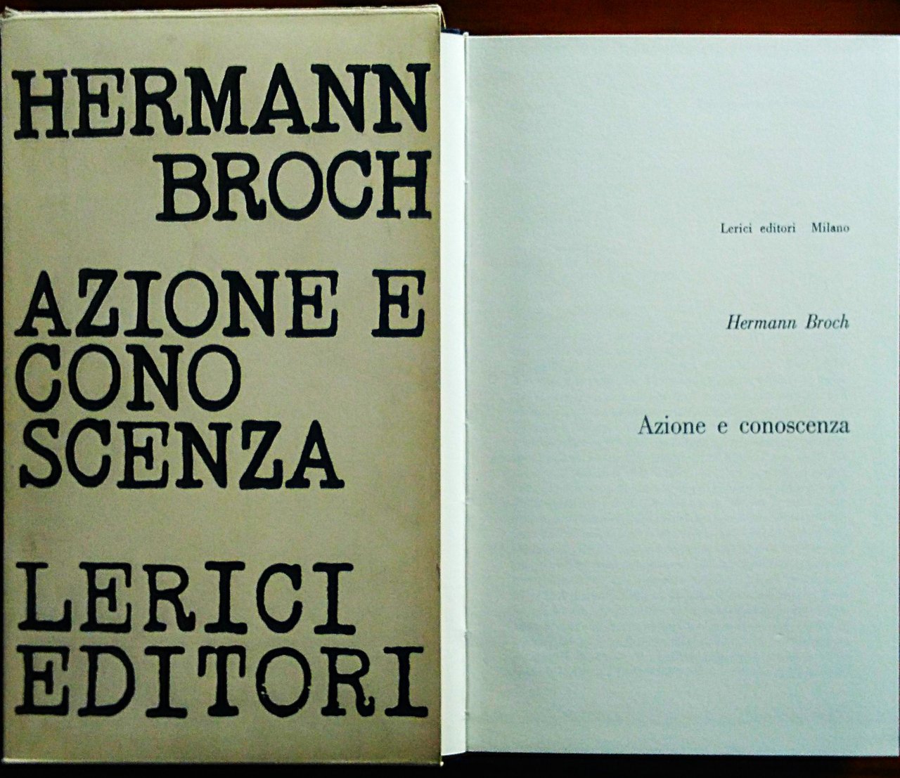 Azione e conoscenza.