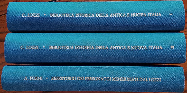Biblioteca Istorica della antica e nuova Italia. Saggio di bibliografia … | Immagine Gallery 2