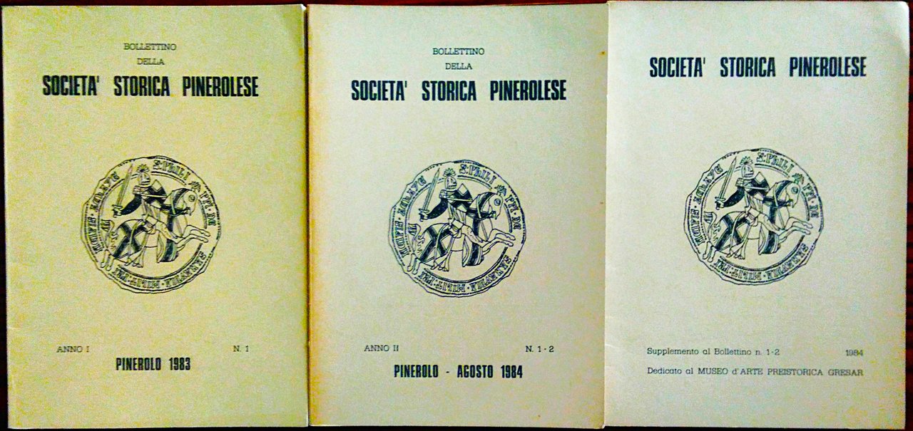 Bollettino della Società Storica Pinerolese. Anno I N. 1 - …