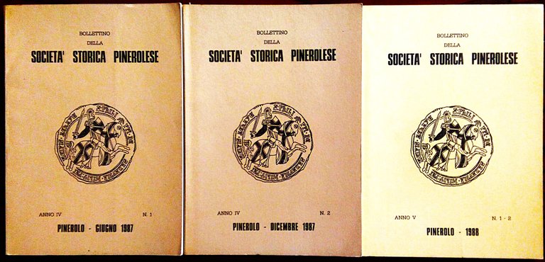 Bollettino della Società Storica Pinerolese. Anno I N. 1 - …