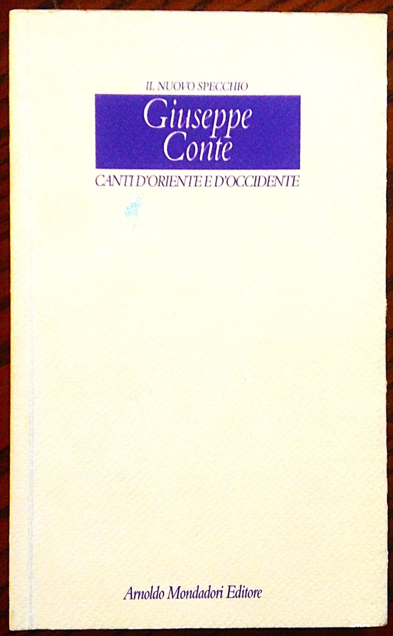 Canti d'Oriente e d'Occidente.