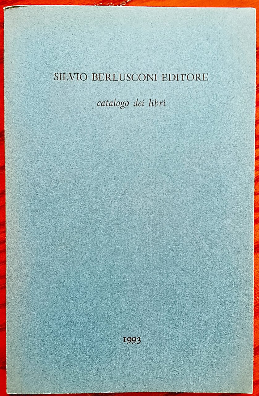 Catalogo dei libri. | Immagine principale