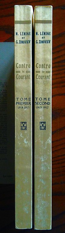 Contre le Courant. 1914-1917. Traduit par V. Serge & Parijanine.