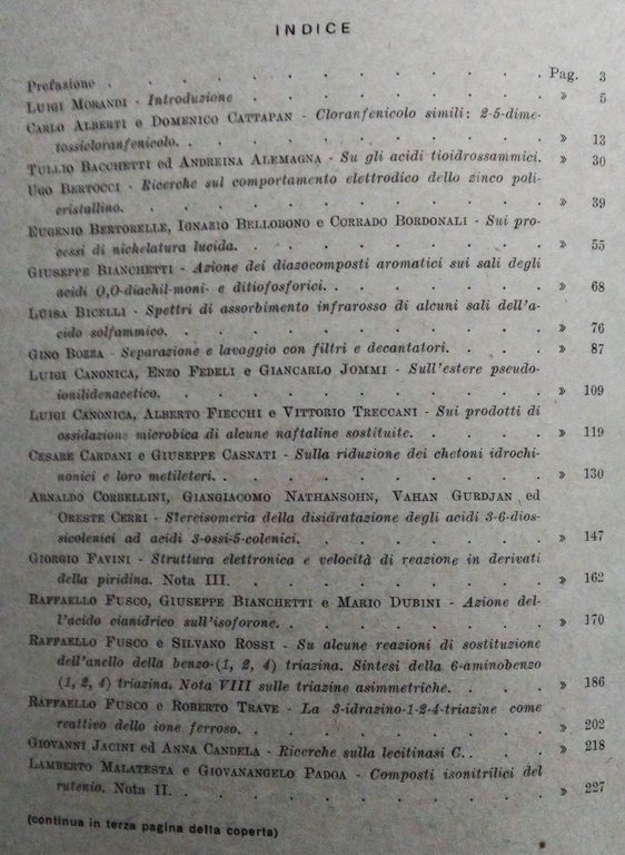Fascicolo Straordinario dedicato al m. e. Livio Cambi.