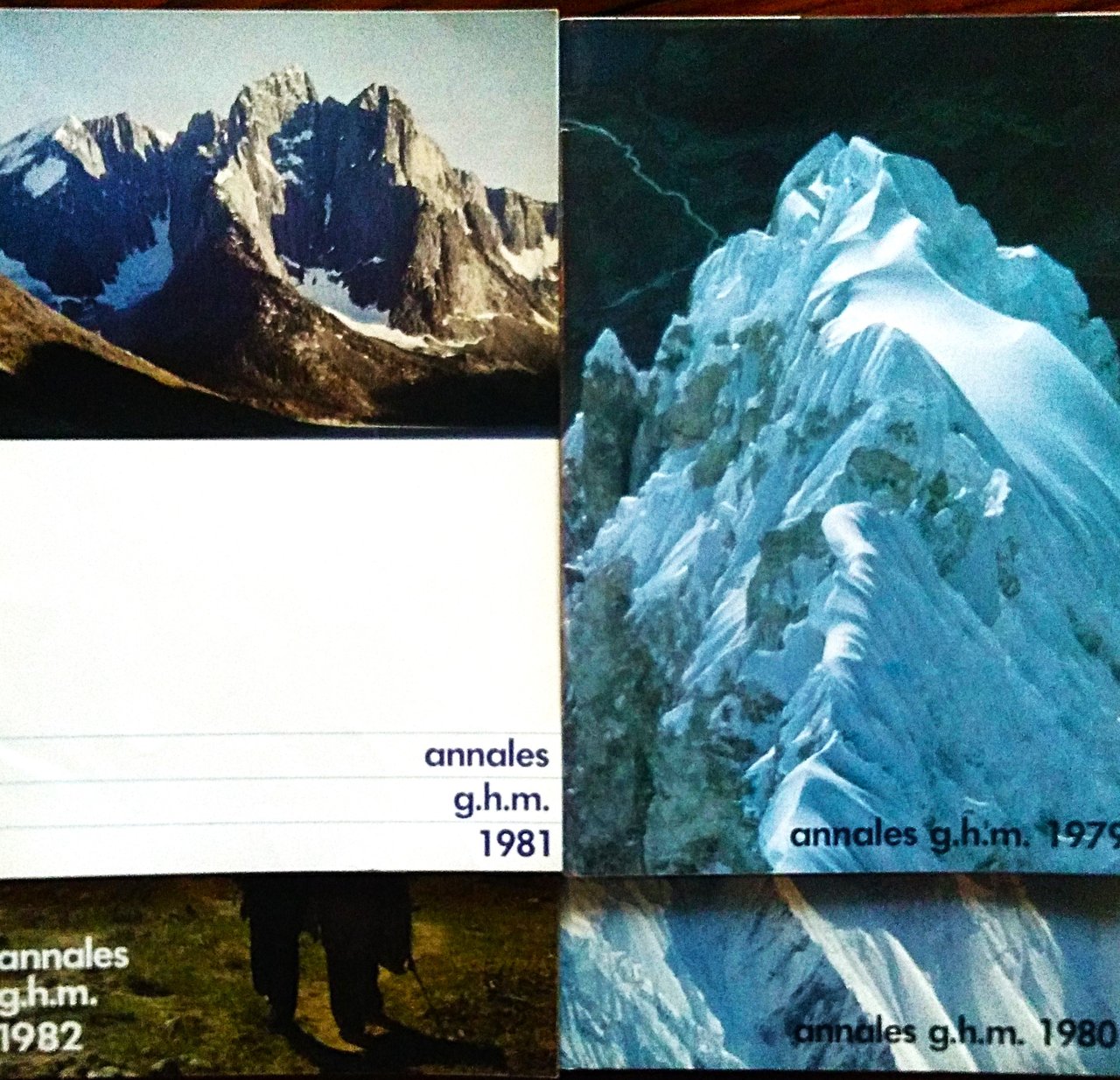 Groupe de Haute Montagne. Annales 1979 - 1980 - 1981 …