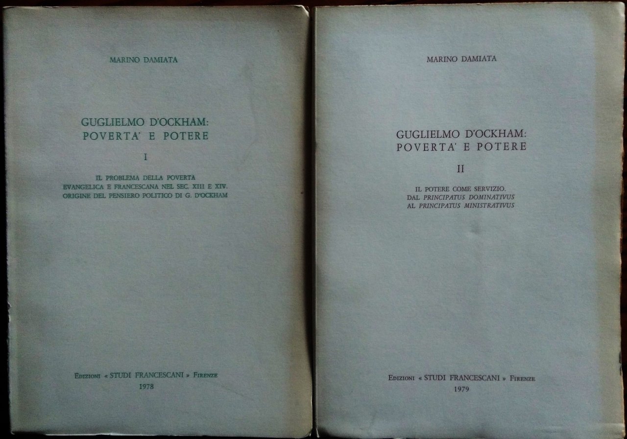 Guglielmo D'Ockham: povertà e potere.