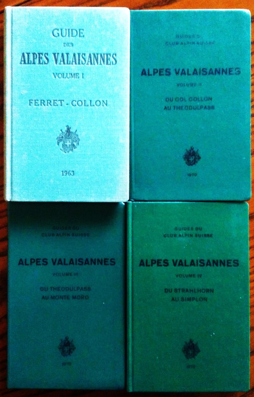 Guide des Alpes Valaisannes.