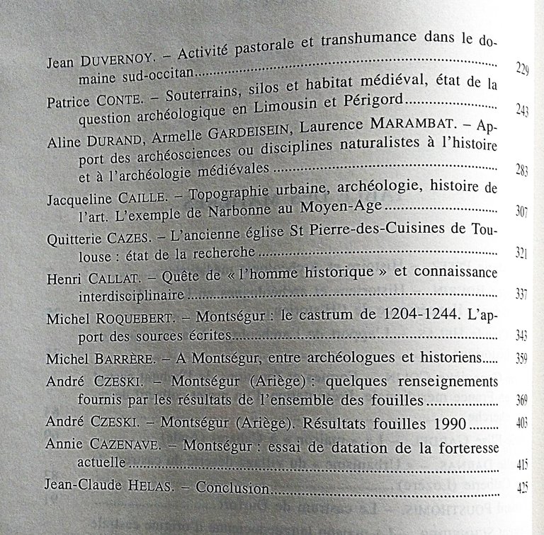 Historiens et Archeologues. Actes de la 3° session d'histoire medievale …