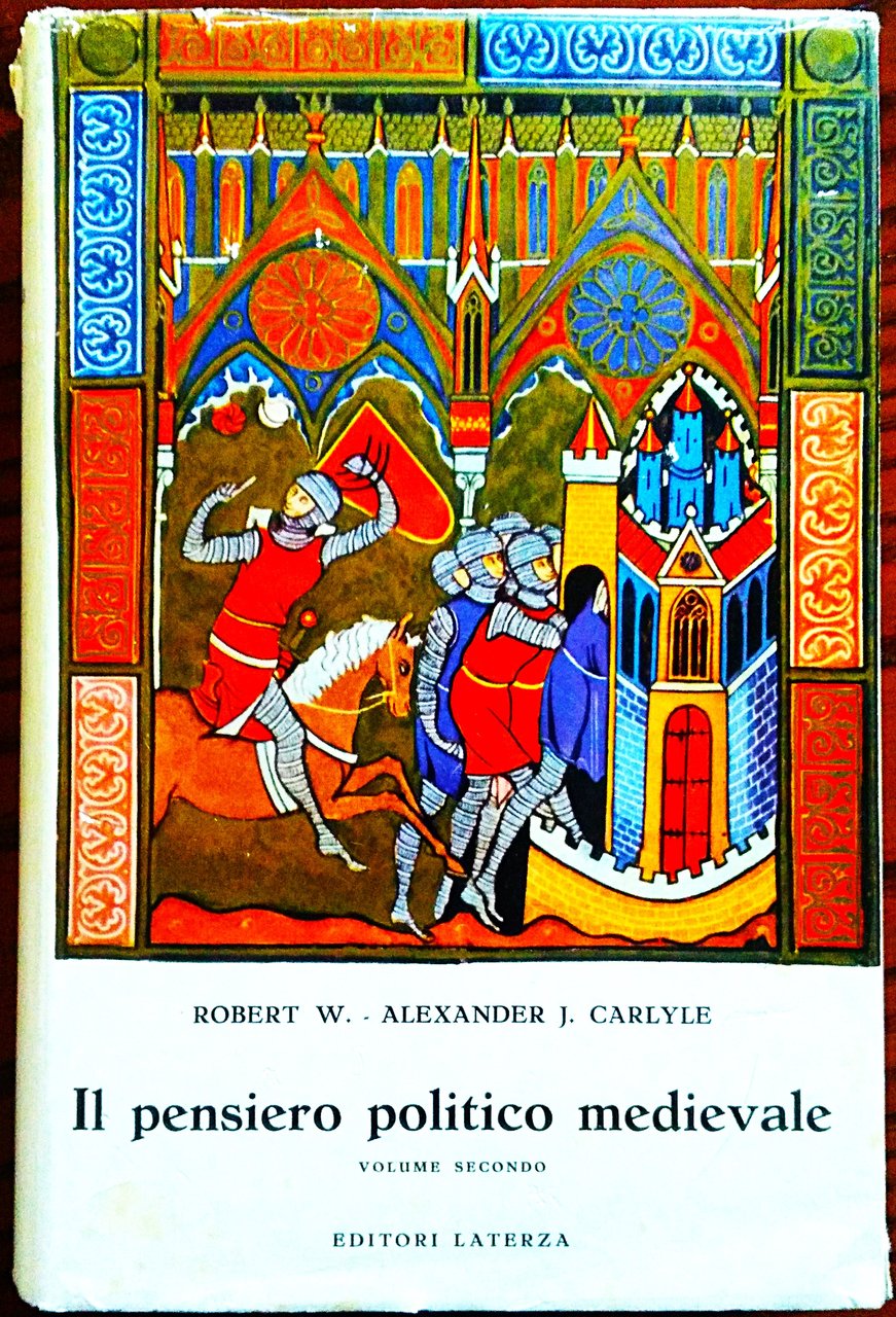Il pensiero politico medievale. A cura di Luigi Firpo.