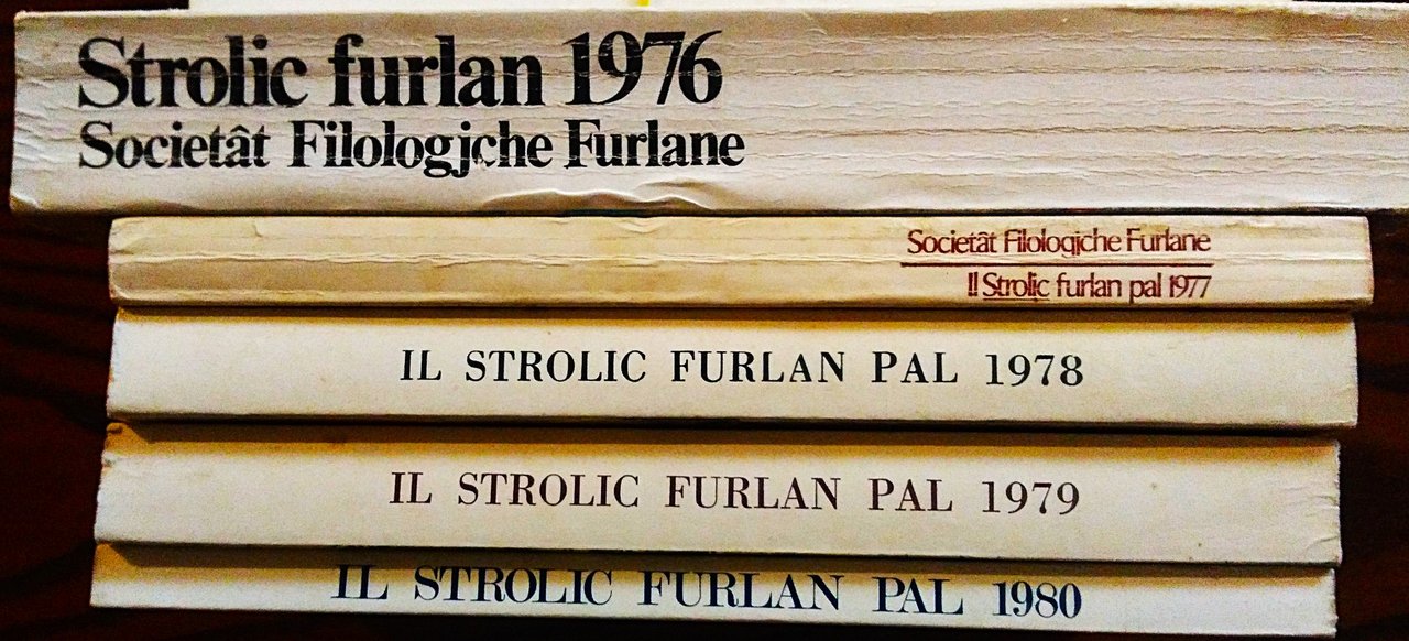 IL Strolic Furlan Pal 1976, 1977, 1978, 1979, 1980.
