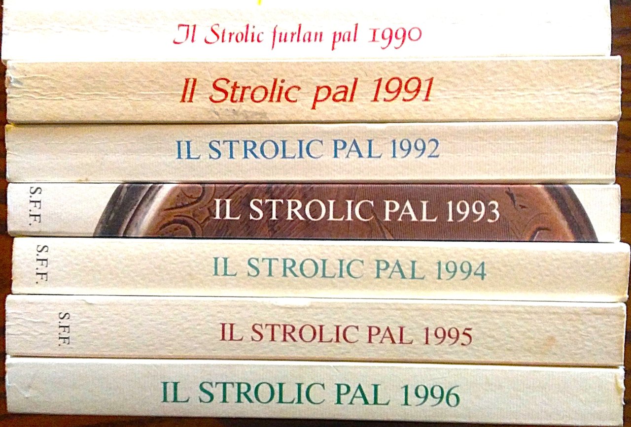 Il Strolic Furlan Pal 1990-1991-1992-1993-1994-1995-1996.