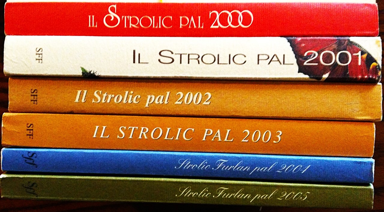 Il Strolic Furlan Pal 2000, 2001, 2002, 2003, 2004, 2005.