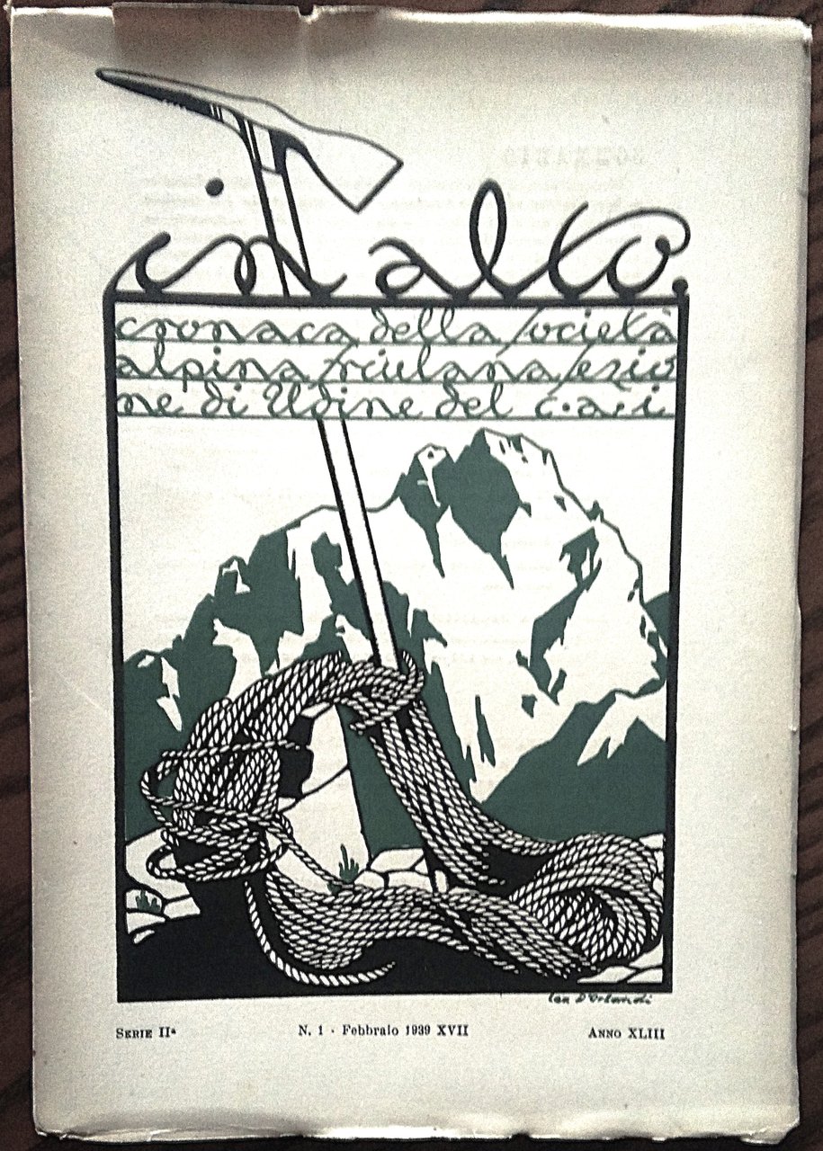 IN ALTO. Cronaca semestrale della Società Alpina Friulana Sez. di …