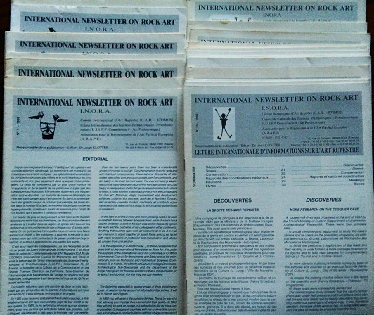 International Newsletter On Rock Art. Responsable de la publication Dr. …