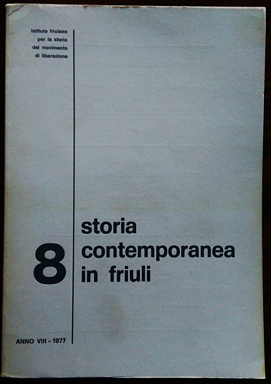 Istituto Friulano per la storia del movimento di liberazione. Storia … | Immagine principale