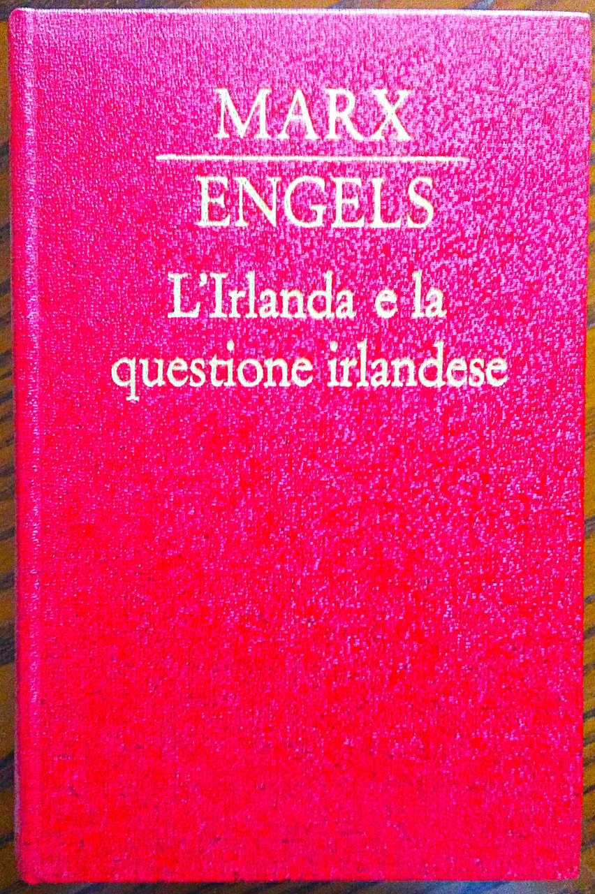 L'Irlanda e la questione irlandese.