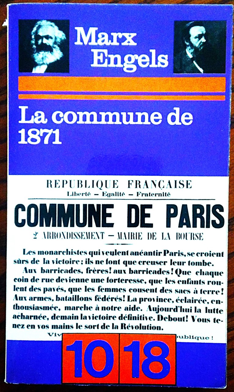 La Commune de 1871. Lettres et déclarations pour la plupart …
