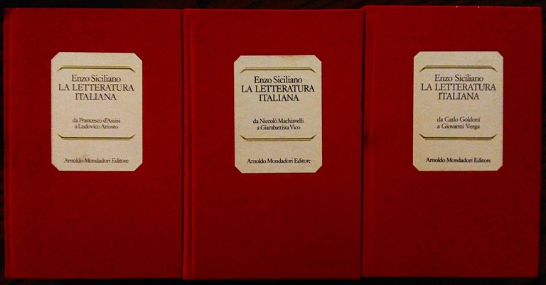 La letteratura italiana.