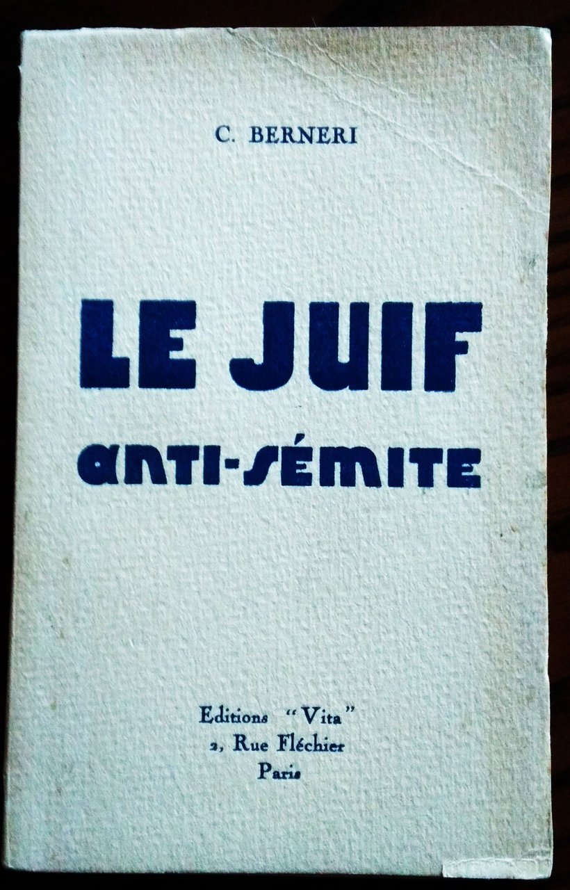 Le Juif Anti-semite.