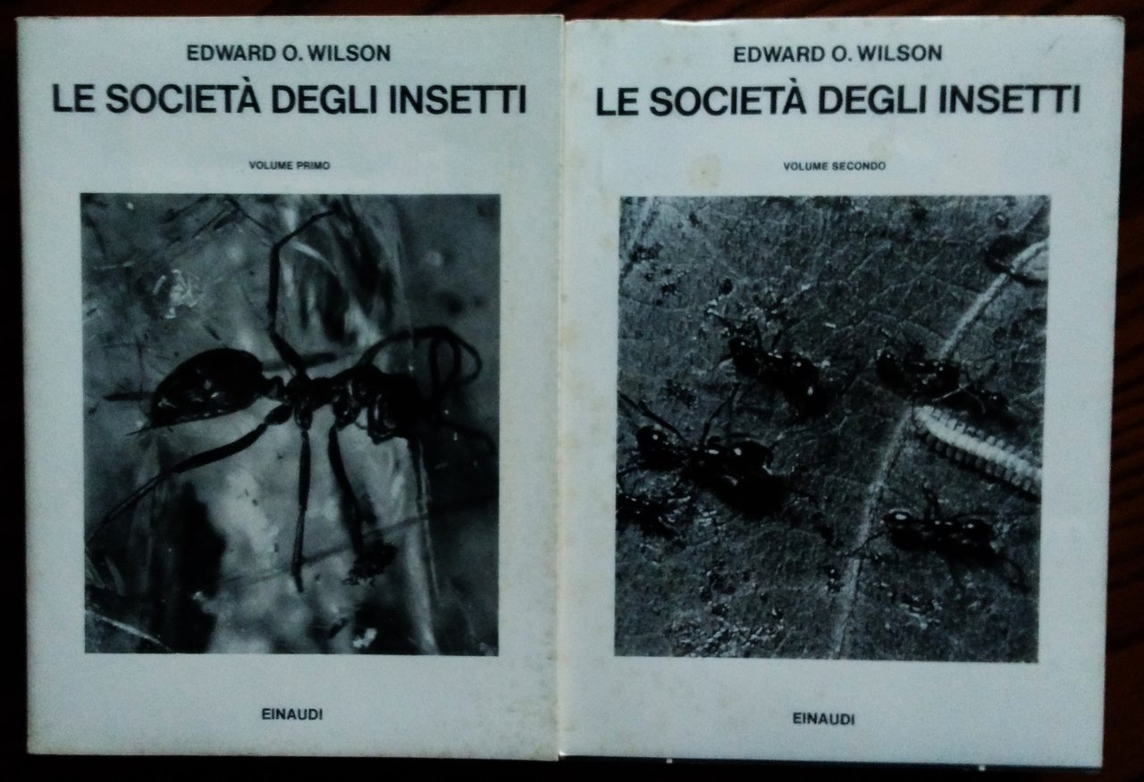 Le società degli insetti. Edizione italiana a cura di Gianluigi …