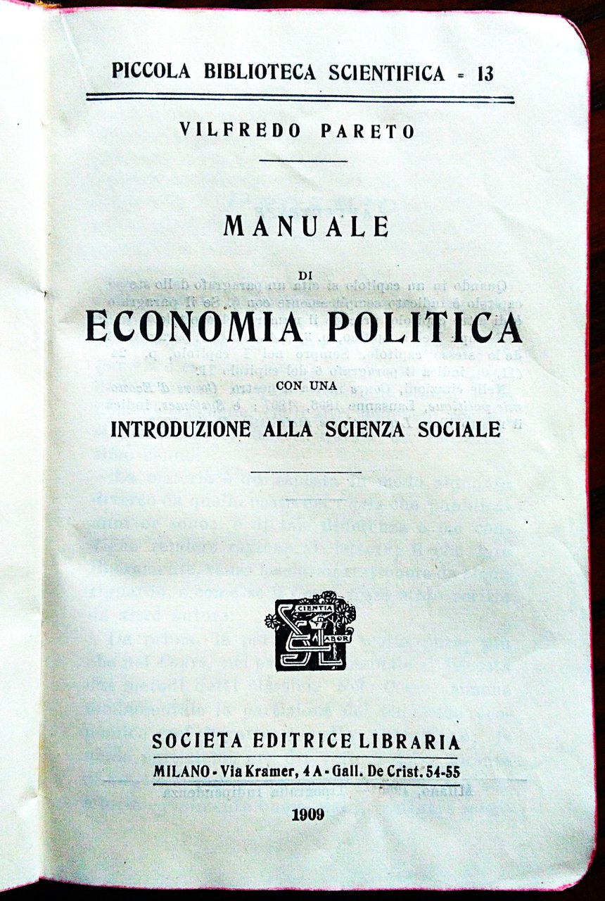 Manuale di economia politica con una introduzione alla scienza sociale.