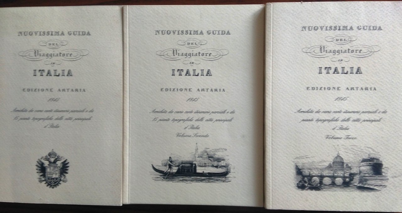 Nuovissima guida del Viaggiatore in Italia. arricchita di varie carte …