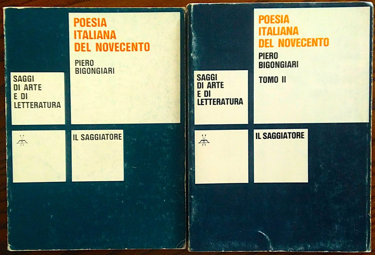 Poesia italiana del Novecento.