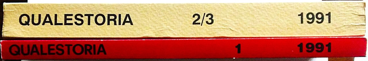 Quale Storia. Bollettino dell' Istituto Regionale per la Storia del … | Immagine principale