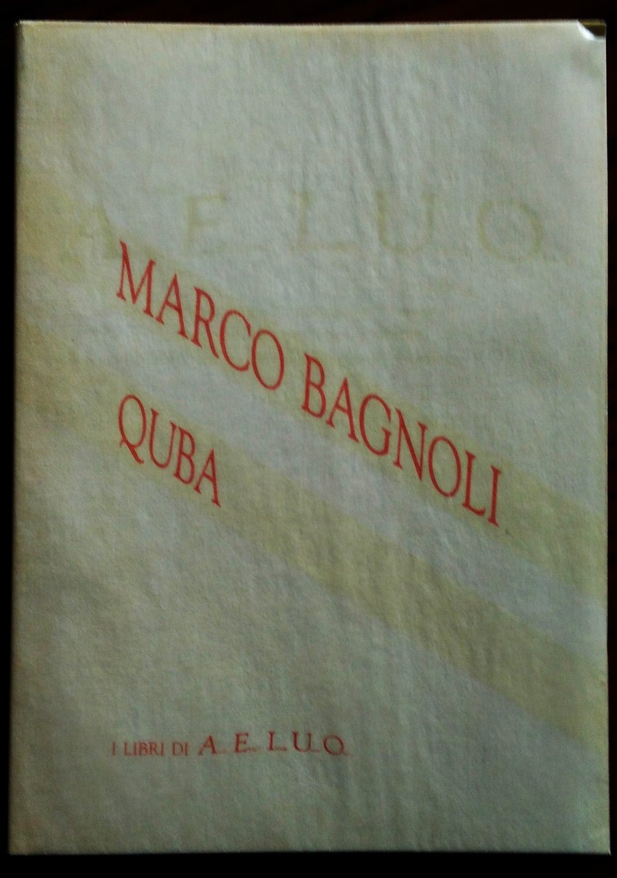 Quba. un'antologia di scritti dal 1975 al 1988 a cura …