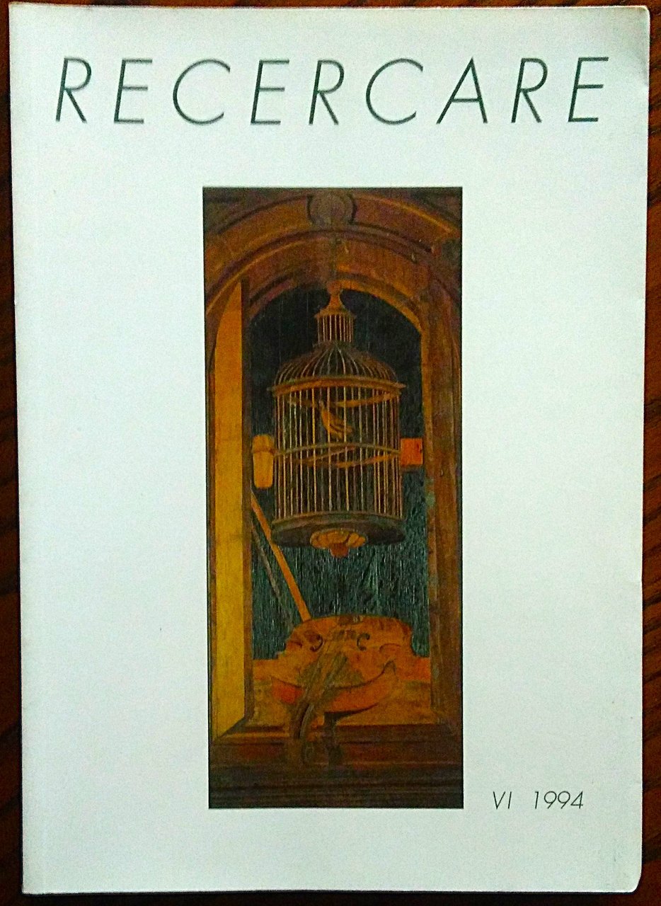 Recercare. Rivista per lo studio e la pratica della musica …
