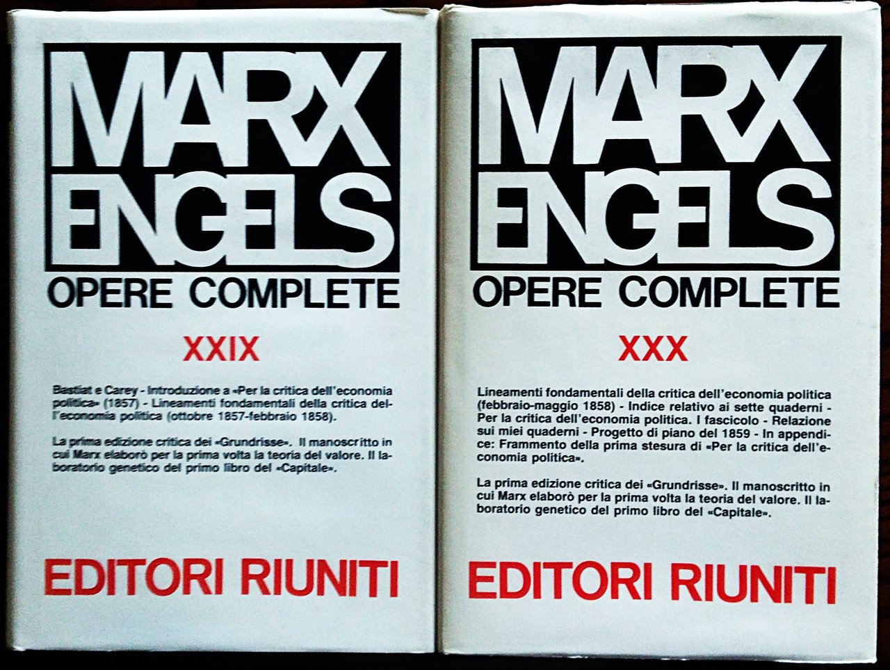 Scritti economici. luglio 1857 - febbraio 1858. - marzo 1858 …