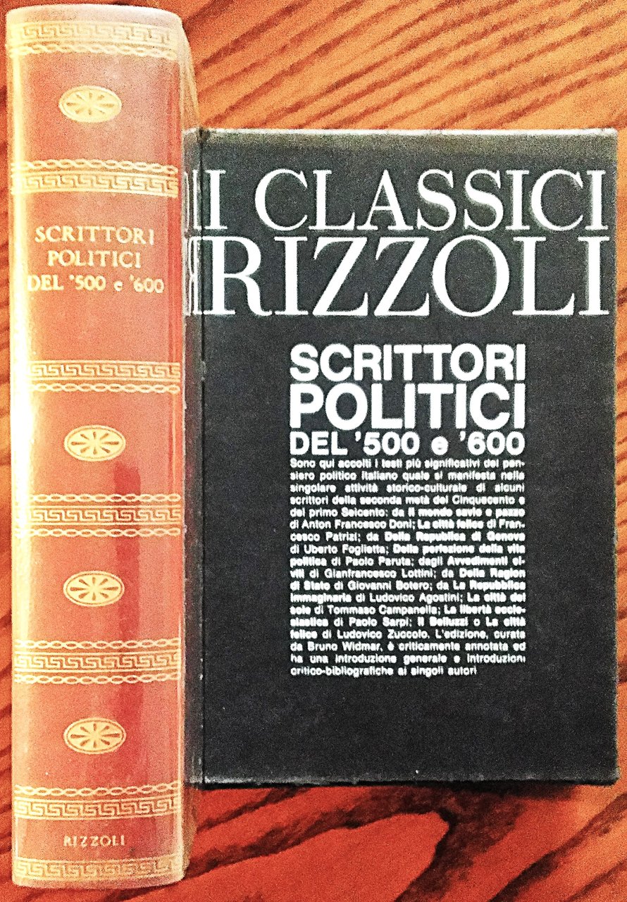 Scrittori politici del '500 e '600.