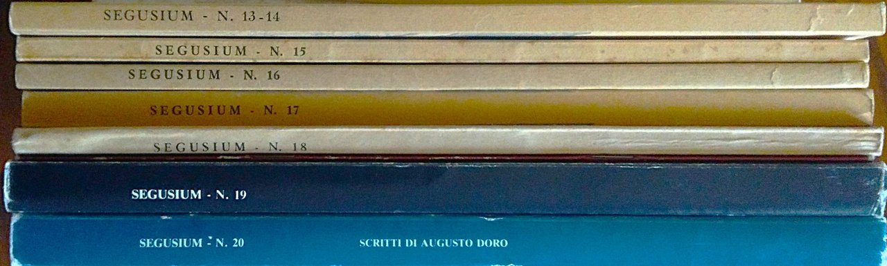SEGUSIUM. Anno XIII-XIV, N. 13-14, dicembre 1978 - Anno XX, …