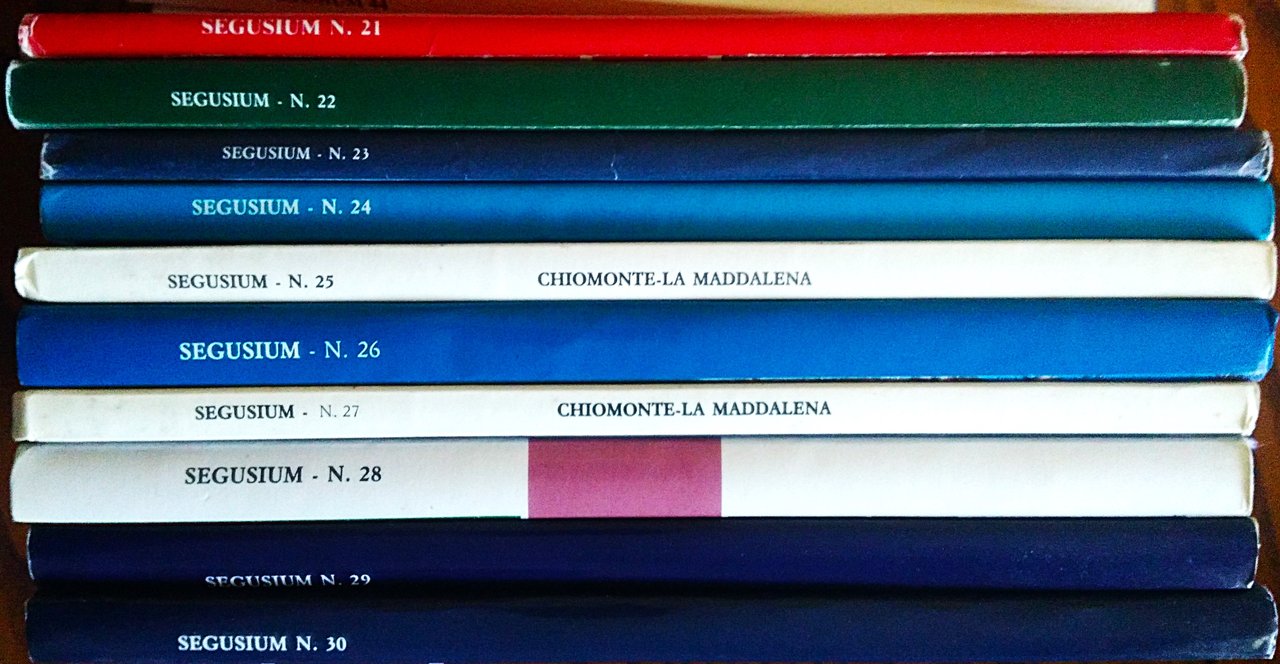 SEGUSIUM. Anno XXI, N. 21, dicembre 1985 - Anno XXVIII, …