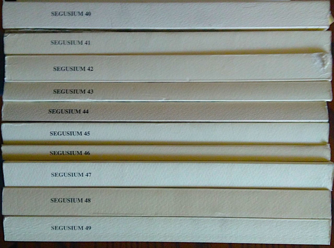 SEGUSIUM. Ottobre 2001, Anno XXXVIII, N. 40 - Settembre 2010, …