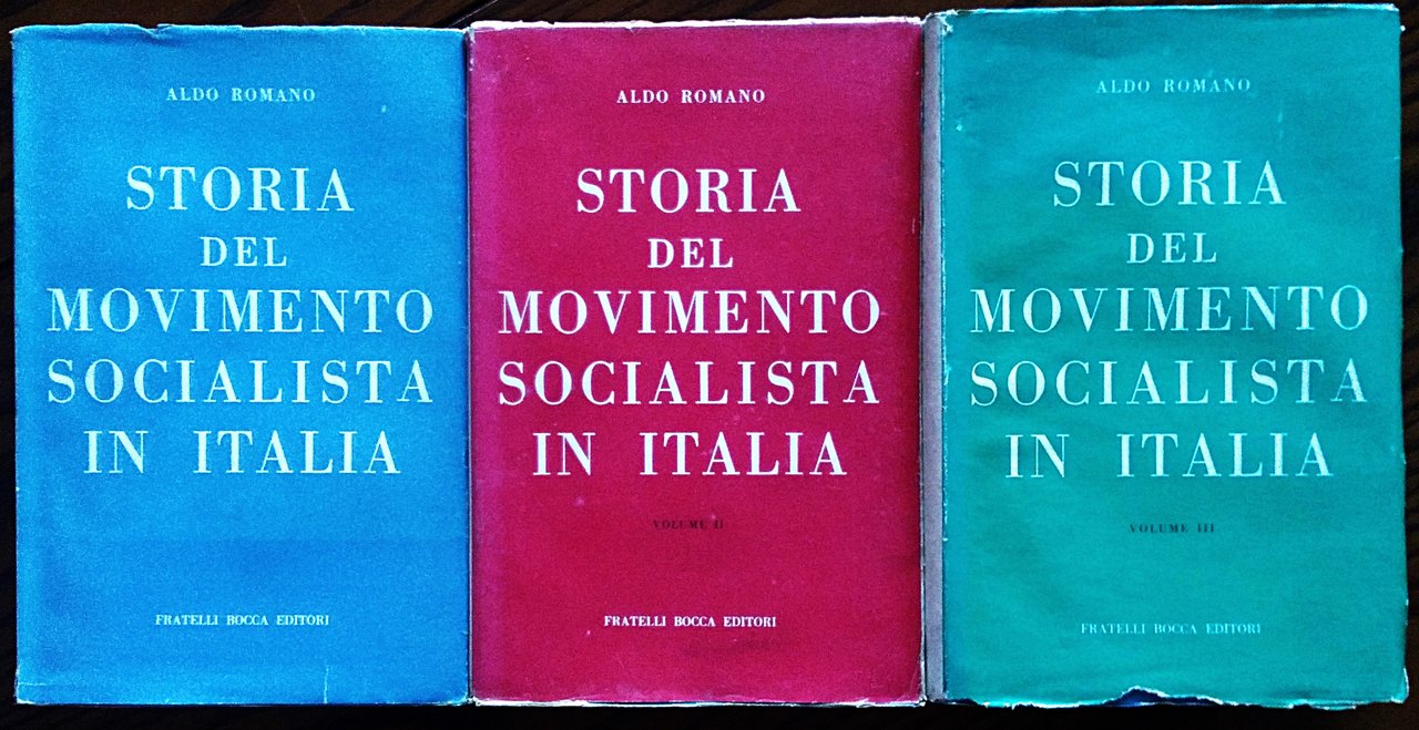 Storia del movimento socialista in Italia.