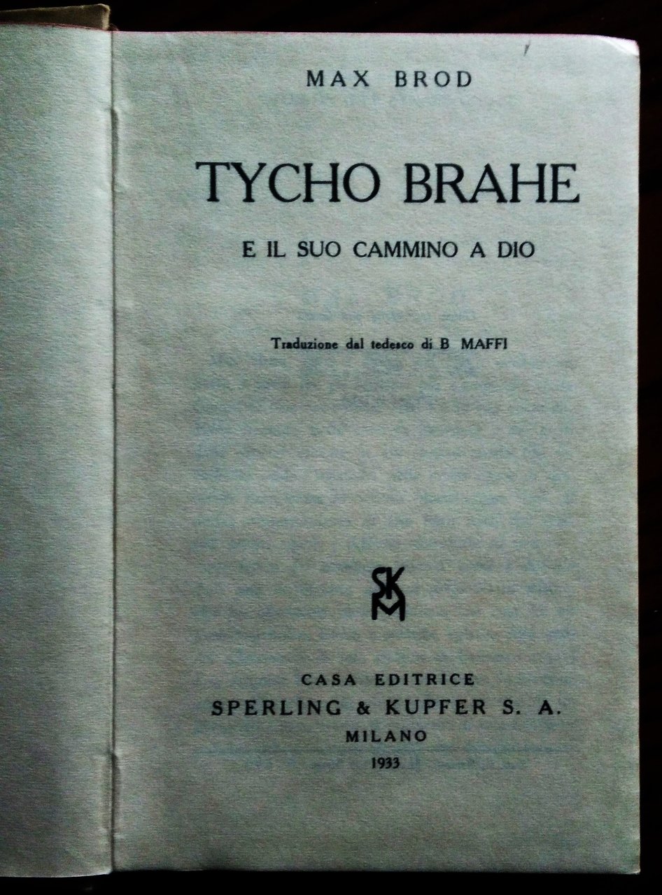 Tycho Brahe e il suo cammino a Dio. Traduzione dal …