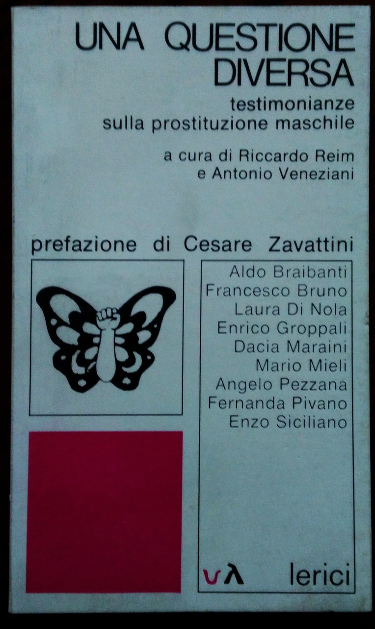Una questione diversa. Testimonianze sulla prostituzione maschile.