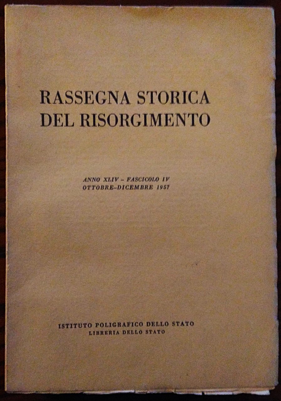 XXXIV Congresso di storia del Risorgimento (Venezia, 20-22 ottobre 1955). …