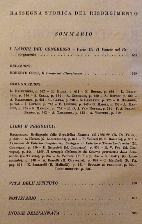 XXXIV Congresso di storia del Risorgimento (Venezia, 20-22 ottobre 1955). …