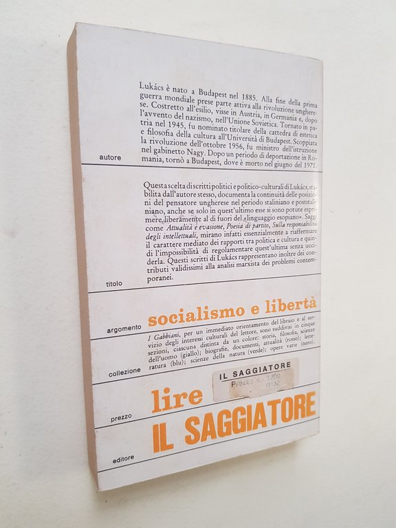 Marxismo e politica culturale.