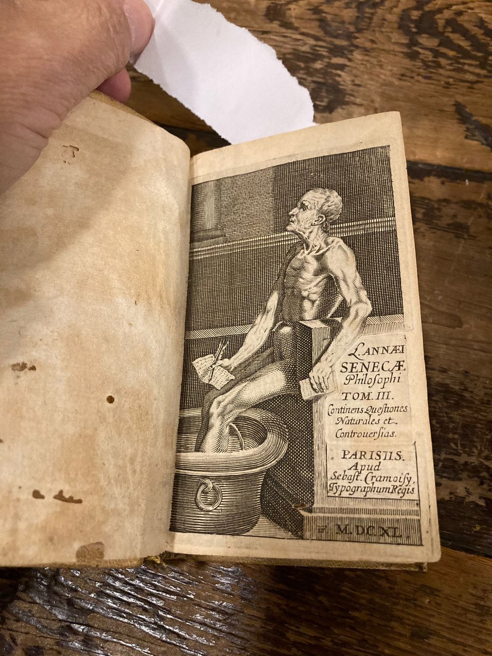 L. Annaei Senecae Philosophi. Tom. I. Continens Opuscula Morali. Tom. …