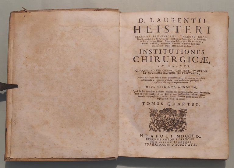 Institutiones Chirurgicae in quibus quicquid ad rem chirgurgicam pertinet optima …