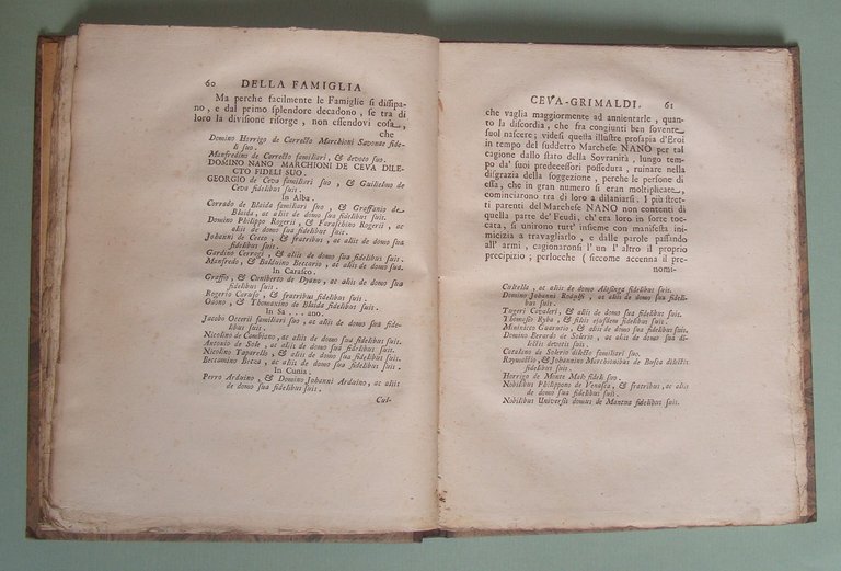 Della famiglia Ceva descritta in Genova nell'albergo Grimaldi. Discorso genealogico, …