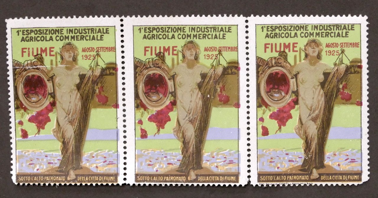 1^ Esposizione Industriale Agricola di Fiume - Lotto 3 chiudilettera …