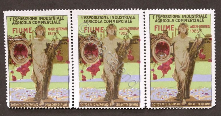 1^ Esposizione Industriale Agricola di Fiume - Lotto 3 chiudilettera …