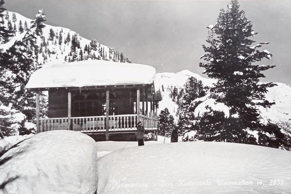 Cartolina - Gressoney - Bar Ristorante Weissmatten - 1967