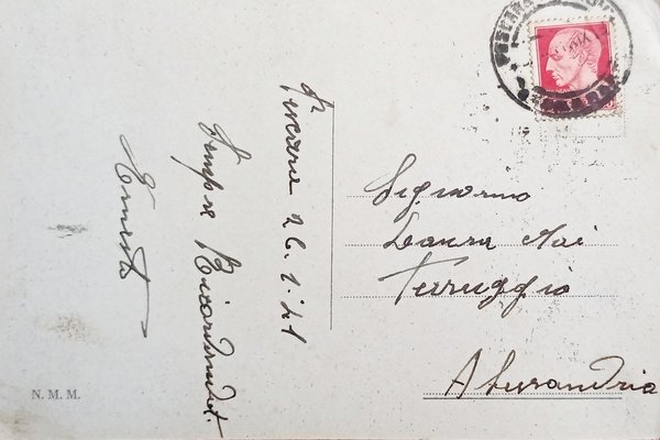 Cartolina - Pescara - La Spiaggia - 1941